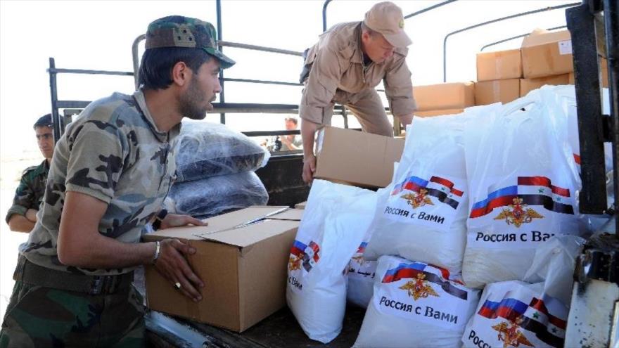 Resultado de imagen para RUSIA AYUDA A SIRIA