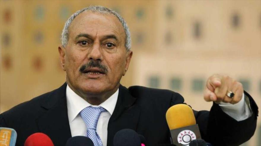 El expresidente yemení Ali Abdolá Saleh.