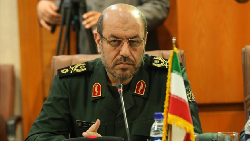 El ministro iraní de Defensa, el general de brigada Husein Dehqan.