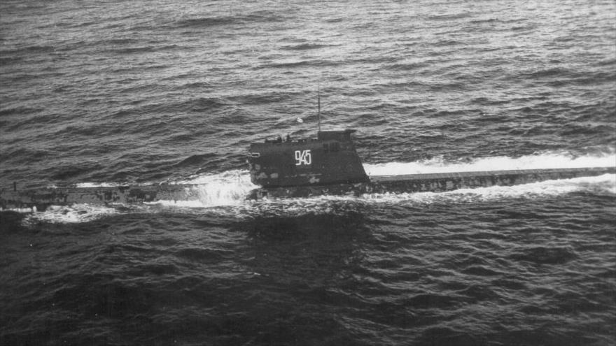 El submarino modelo B-130 de la Armada de la antigua Unión Soviética.