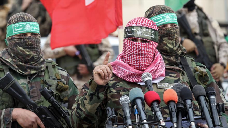 Abu Obaida, el portavoz del brazo militar del Movimiento de la Resistencia Islámica Palestina (HAMAS), las Brigadas de Ezzedin al-Qassam, 31 de enero de 2017.