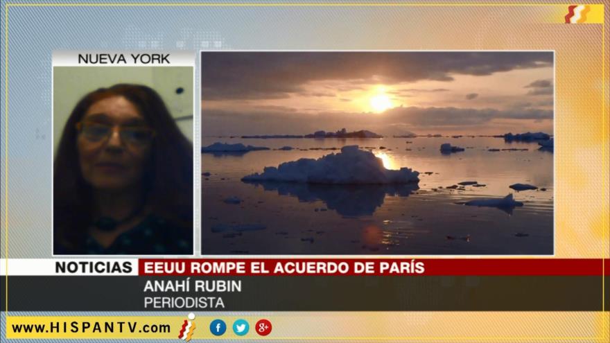 Líderes mundiales lamentan retiro del Acuerdo de París