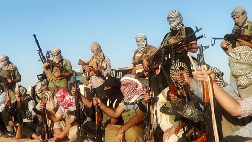 Integrantes del grupo terrorista EIIL (Daesh, en árabe) en Irak.