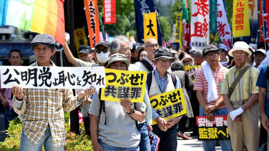 Aprueban ley antiterrorista japonesa en medio de polémica
