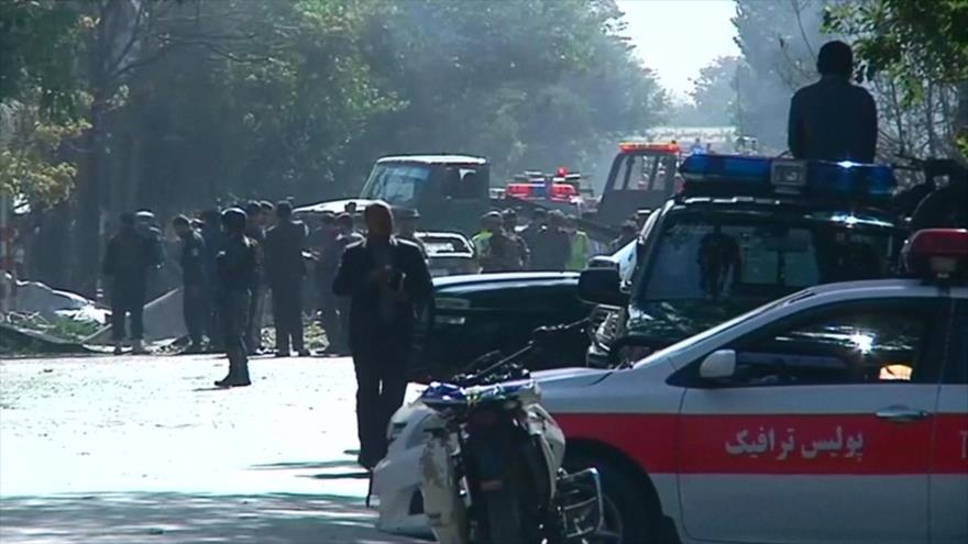 Los talibanes reivindican el atentado suicida en Kabul