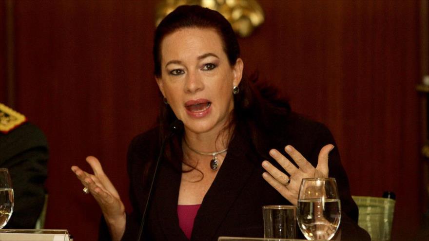 La ministra de Exteriores de Ecuador, María Fernanda Espinosa.