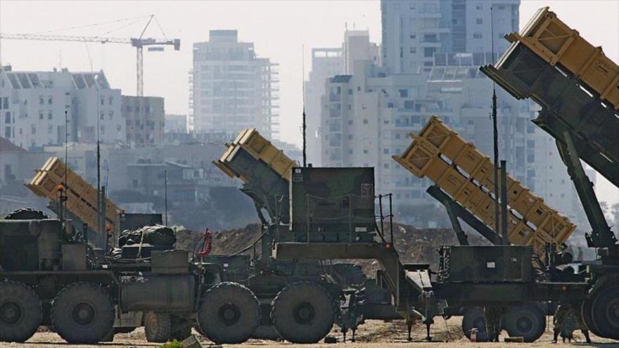 Baterías del sistema antimisiles MIM-104 Patriot en los territorios ocupados palestinos.