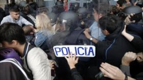 Unos 844 heridos por la carga policial en el referéndum catalán 