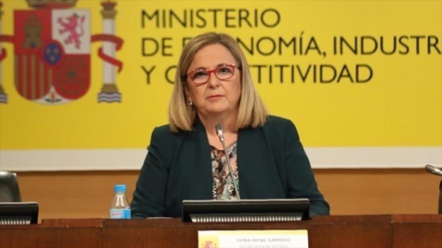 La secretaria de Estado de EconomÃ­a de EspaÃ±a, Irene Garrido.
