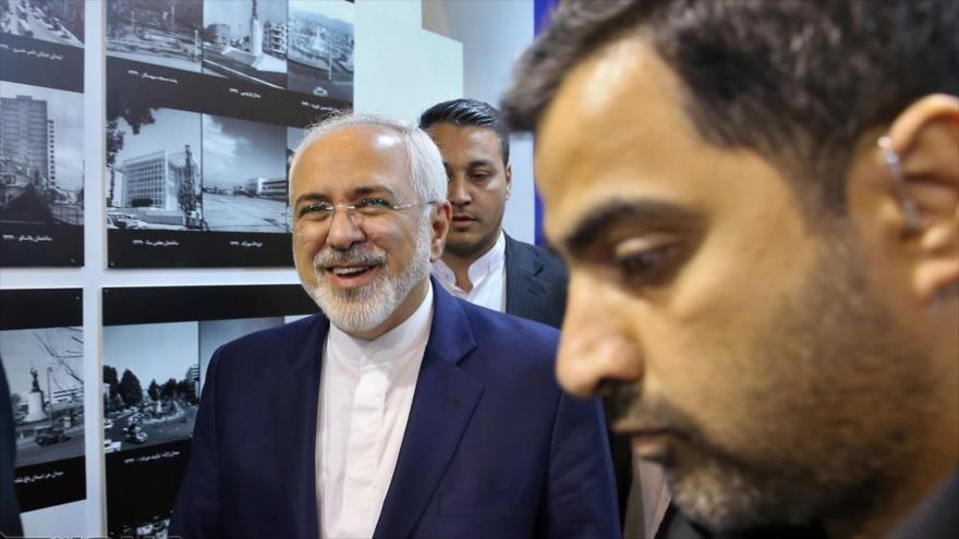 El canciller iraní Mohamad Yavad Zarif, 31 de octubre de 2017