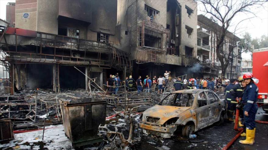 Atentado con coche bomba deja 21 muertos y 50 heridos en Irak Atentado con coche bomba deja 21 muertos y 50 heridos en Irak