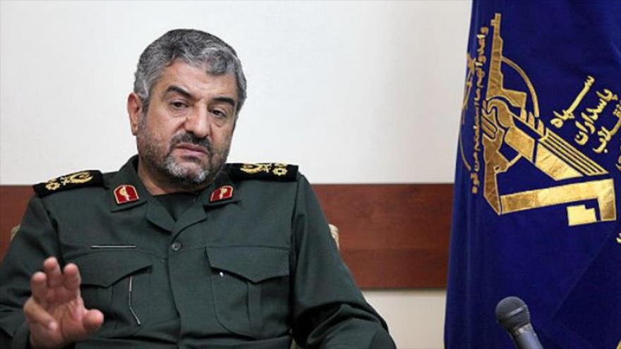 El comandante en jefe del Cuerpo de Guardianes de la Revolución Islámica (CGRI), Mohamad Ali Yafari.