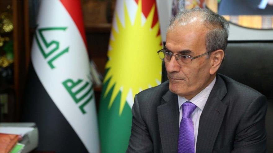 El exgobernador de Kirkuk, Najmidin Karim.