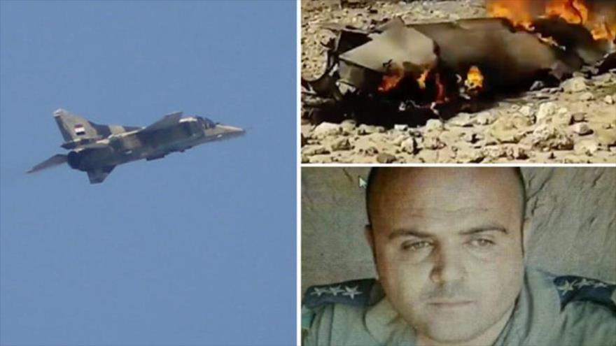 Piloto sirio, llamado Azzam Eid, fue quemado vivo por terroristas de Daesh.