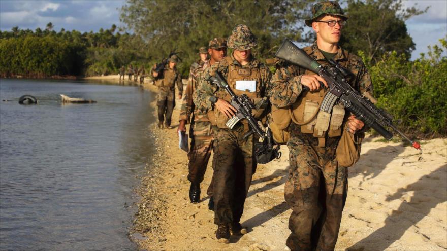 Las fuerzas marÃ­timas de EEUU participan en un ejercicio militar, denominado Tafakula.