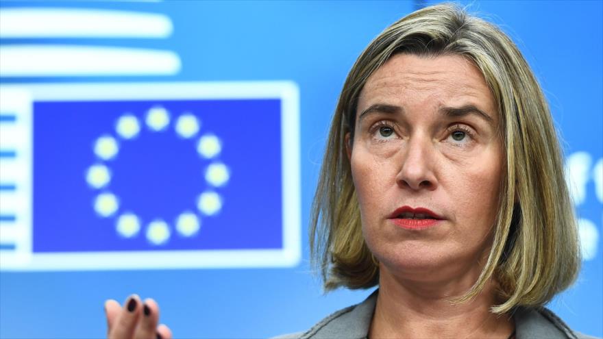 La alta representante de Política Exterior y de Seguridad Común de la UE, Federica Mogherini, en Bruselas, 15 de noviembre de 2017.
