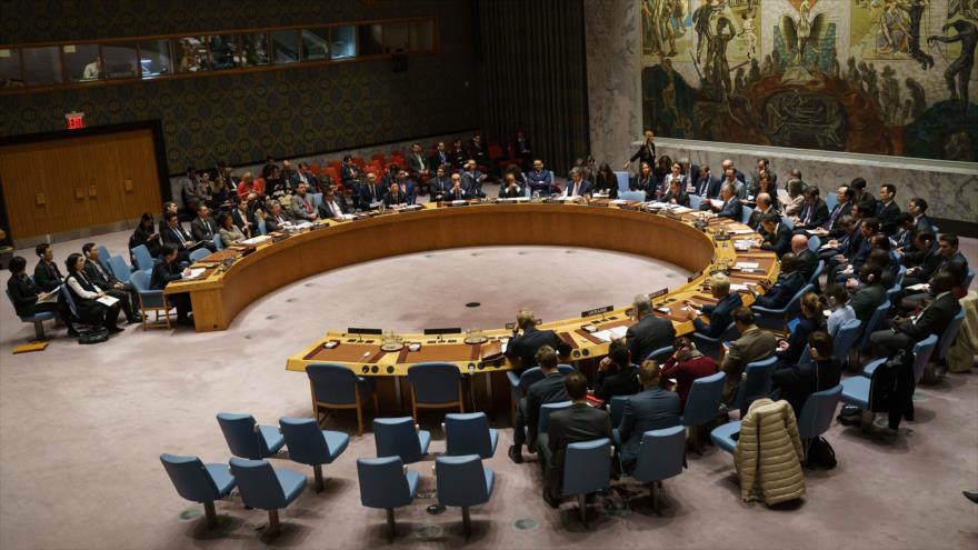 Una sesión del Consejo de Seguridad de las Naciones Unidas (CSNU), 29 de noviembre de 2017.