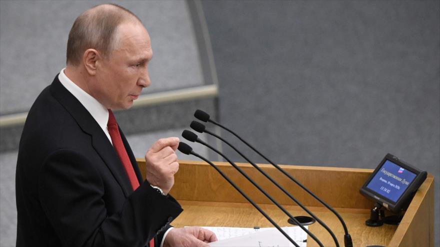 Putin firma enmienda a la constitución para seguir en el poder HISPANTV