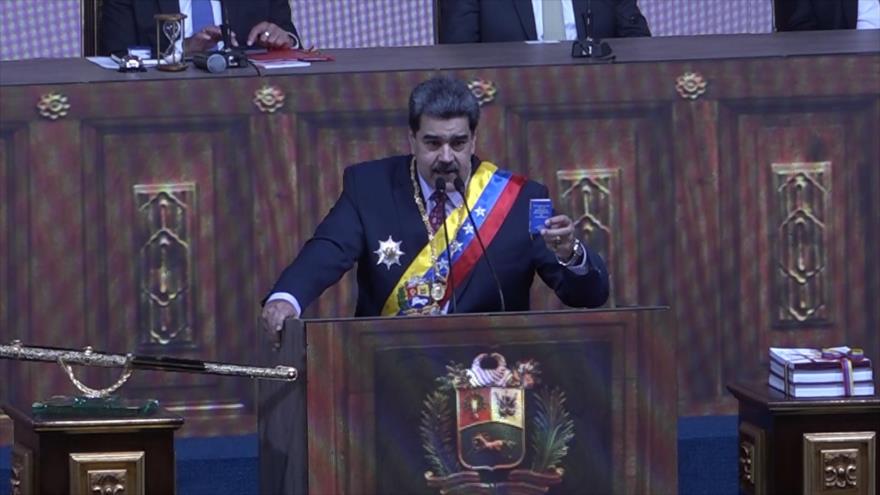 Nicol S Maduro Presenta Su Memoria Y Cuenta Del A O Hispantv