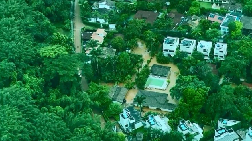 Lula Visita Zonas Afectadas Por Las Fuertes Lluvias En Sao Paulo HISPANTV