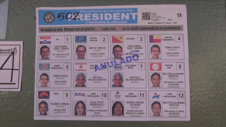 José Raúl Mulino gana las elecciones presidenciales en Panamá HISPANTV