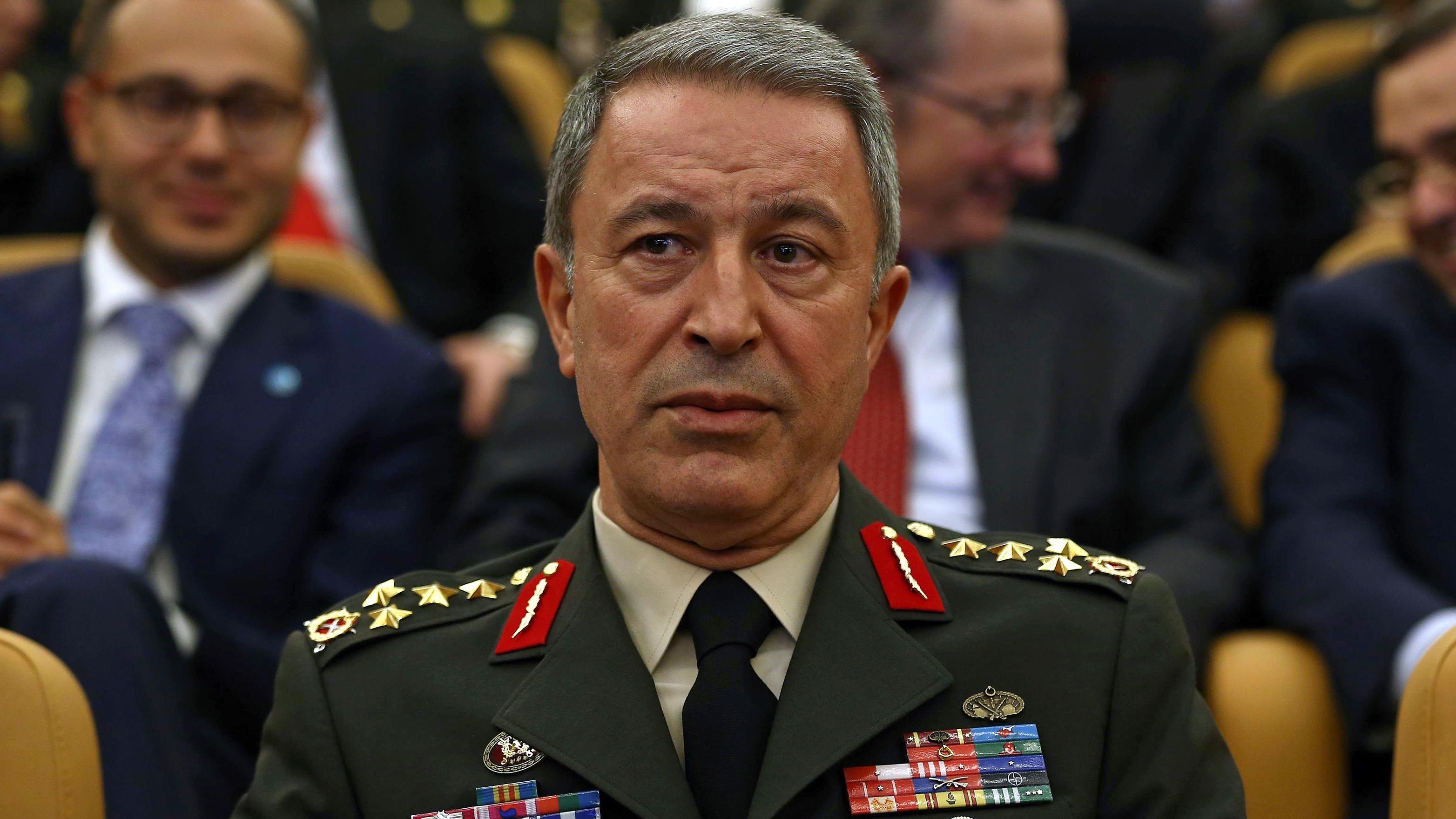 Hulusi Akar, el jefe del Estado Mayor turco