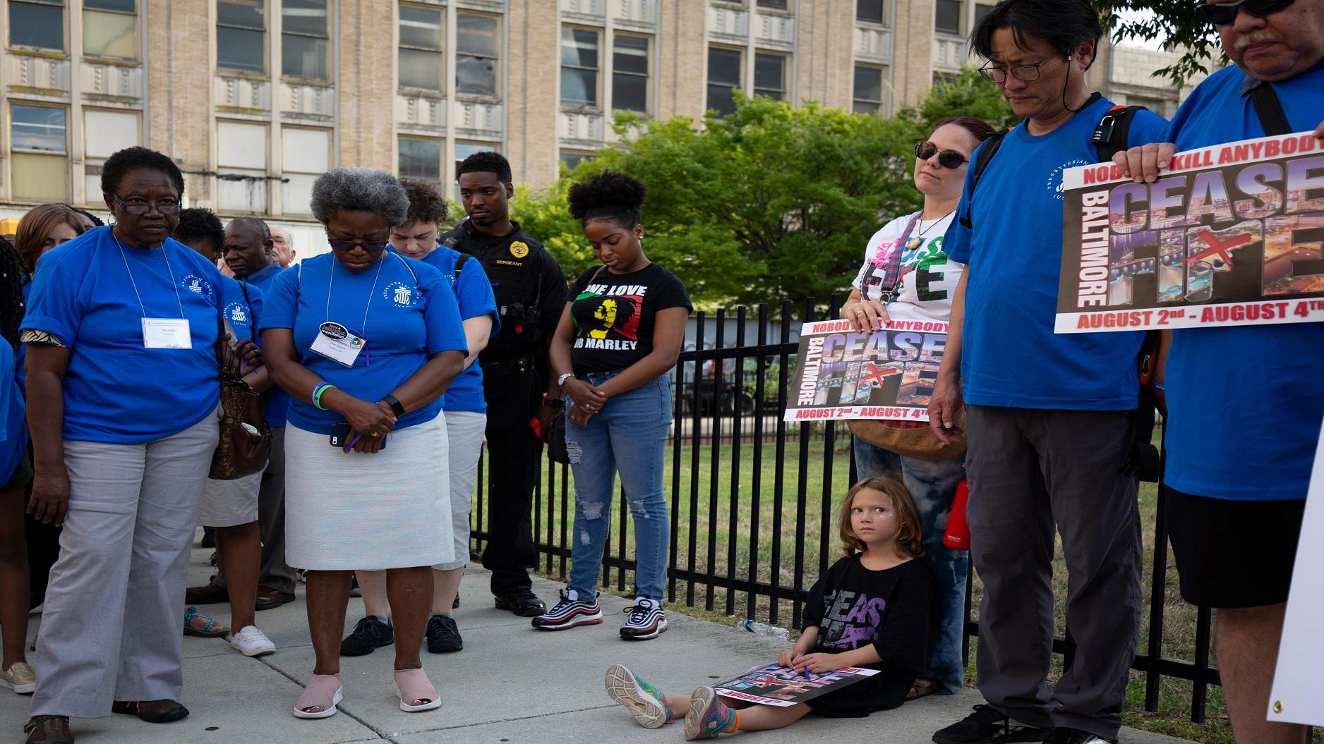 EEUU: Activistas marchan en Baltimore contra violencia armada y racismo