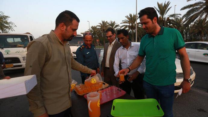 Los musulmanes iraníes festejan el Eid Al-Qadir