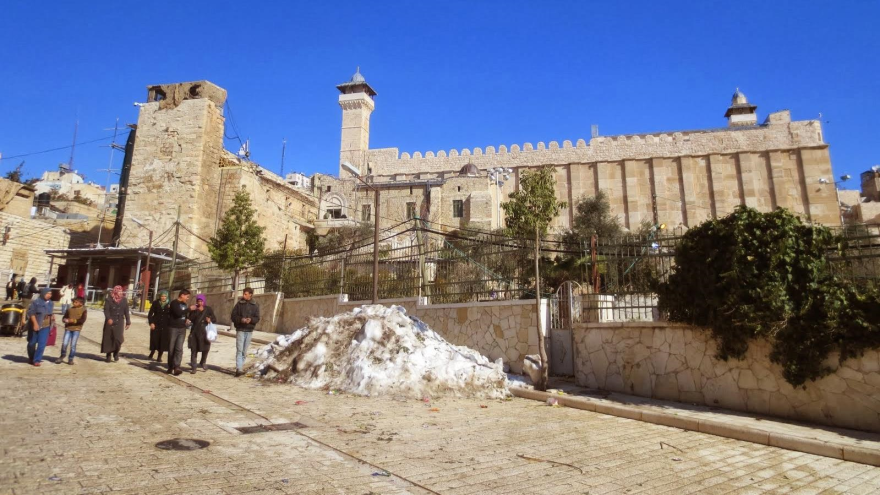 Mezquita de Ibrahim en la ciudad de Al-Jalil (Hebrón).