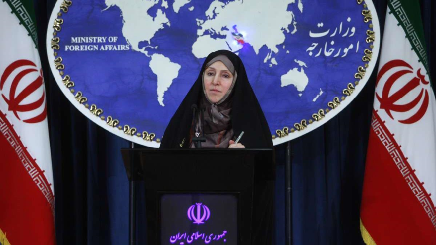 Marzie Afjam, portavoz de la Cancillería iraní