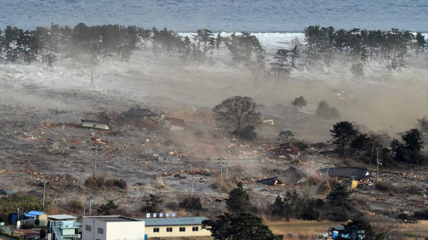 Tsunami ocurrido en 2011 en Japón