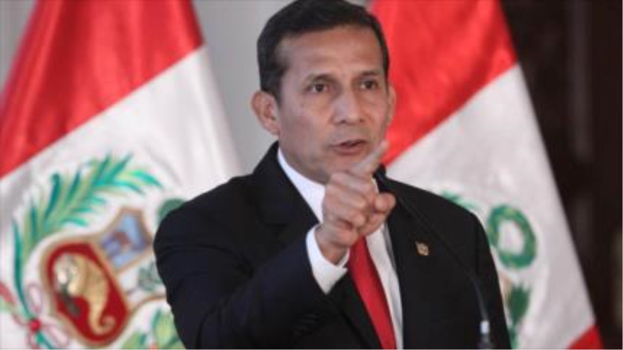 El presidente de Perú, Ollanta Humala