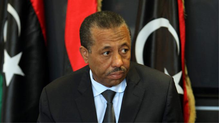 El primer ministro libio, Abdolá Al-Thani