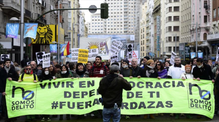 "Reformas legislativas de España violarán derechos y libertades"
