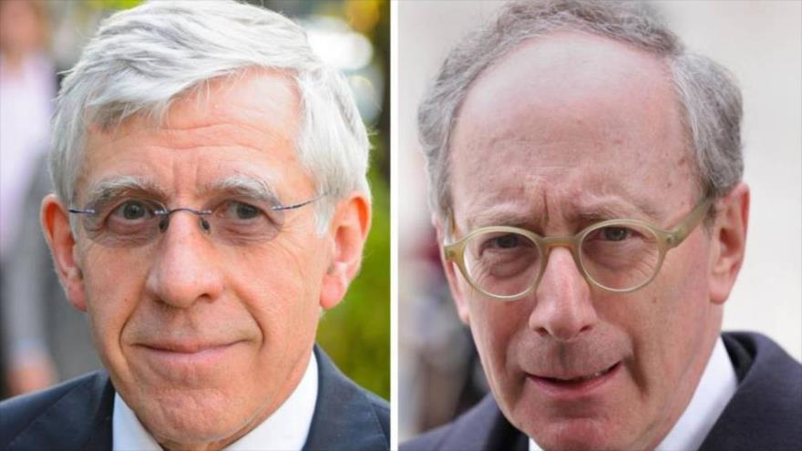 Jack Straw (izquierda) y Malcolm Rifkind (derecha)
