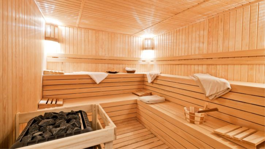 Una sauna 