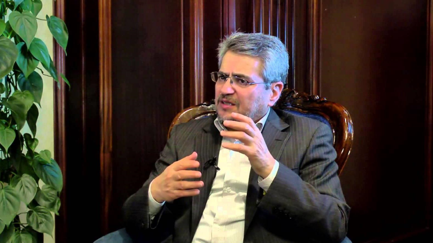 El representante permanente de Irán ante la ONU, Qolamali Joshru