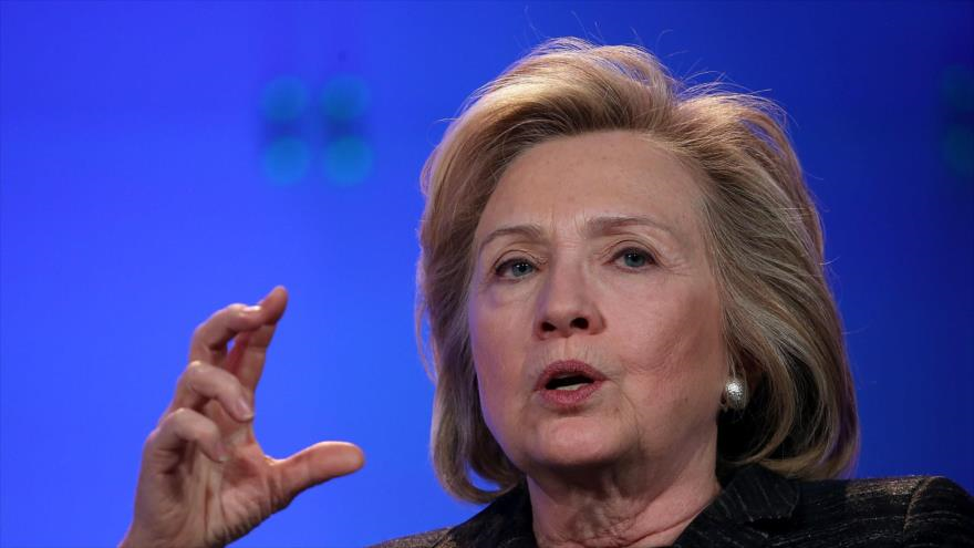 La exsecretaria de Estado estadounidense, Hillary Clinton