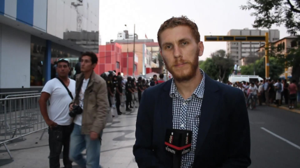 Peruanos marchan contra la ‘televisión basura’