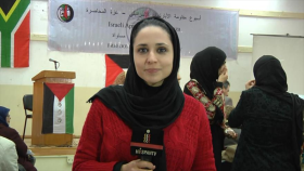 La corresponsal de HispanTV en Gaza recibe Premio Tierra Palestina 2015