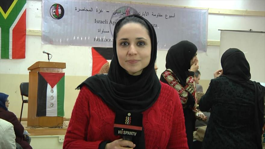Isabel Pérez, Franja de Gaza