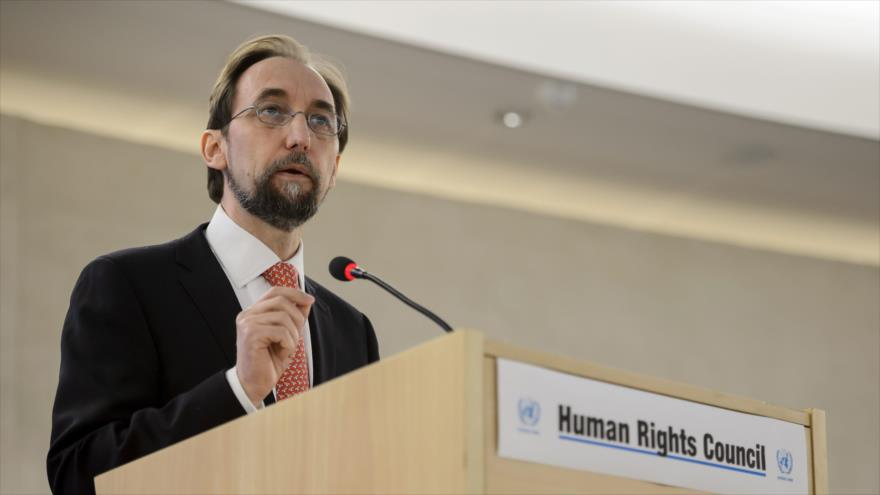 Zeid Raad Al-Husein, Alto Comisionado de la ONU para los Derechos Humanos, el 2 de marzo de 2015