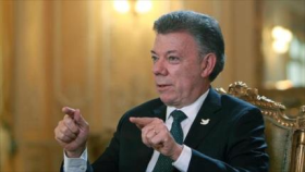  Santos repudia sanciones antivenezolanas de EEUU 