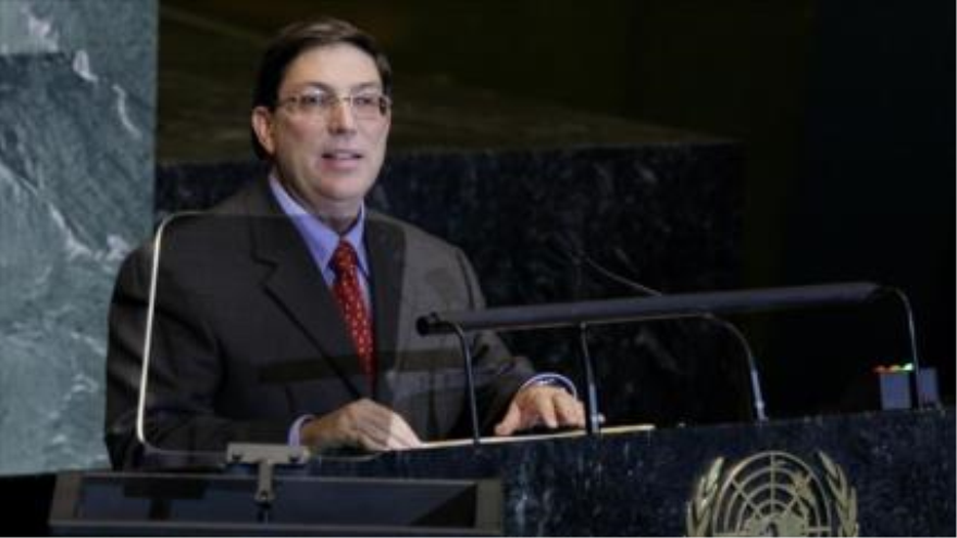 El canciller de Cuba, Bruno Rodríguez