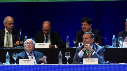 Juan Ángel Napout es elegido presidente de Conmebol hasta 2019