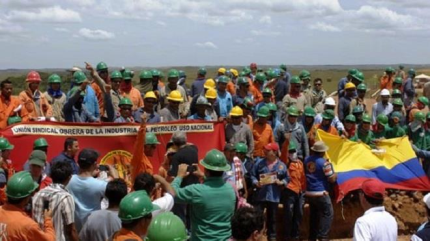 Mayor sindicato petrolero de Colombia anuncia una huelga indefinida