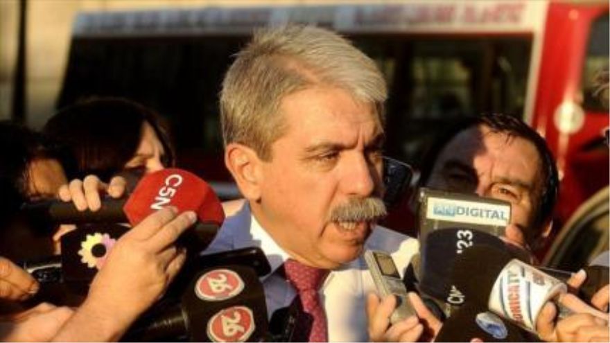 El jefe de Gabinete argentino, Aníbal Fernández