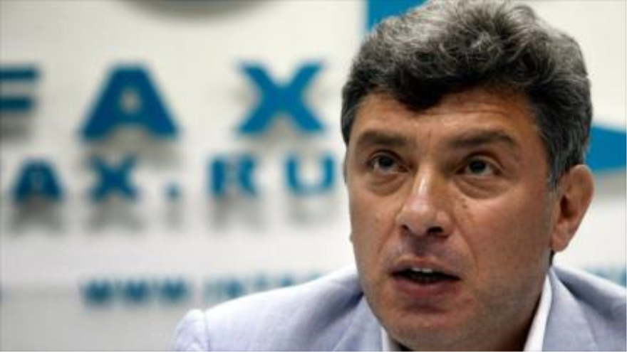 Político opositor ruso Boris Nemtsov
