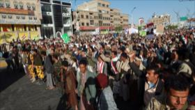 Yemeníes marchan contra injerencias extranjeras en su país
