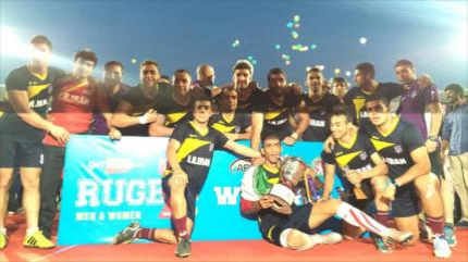 Rugby de Irán enfila su pase a JJOO 2016 al derrotar a La India